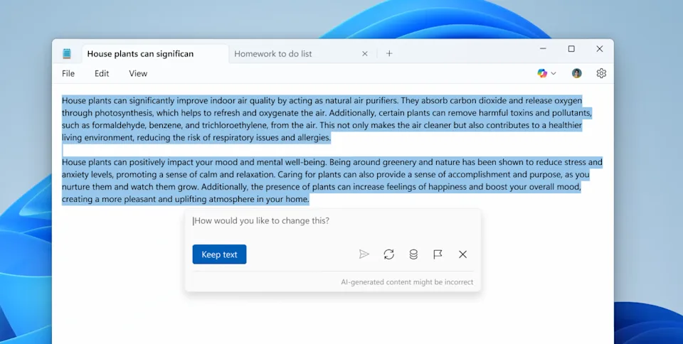 Microsoft Paint ve Notepad Yapay Zekâ ile Güçleniyor!