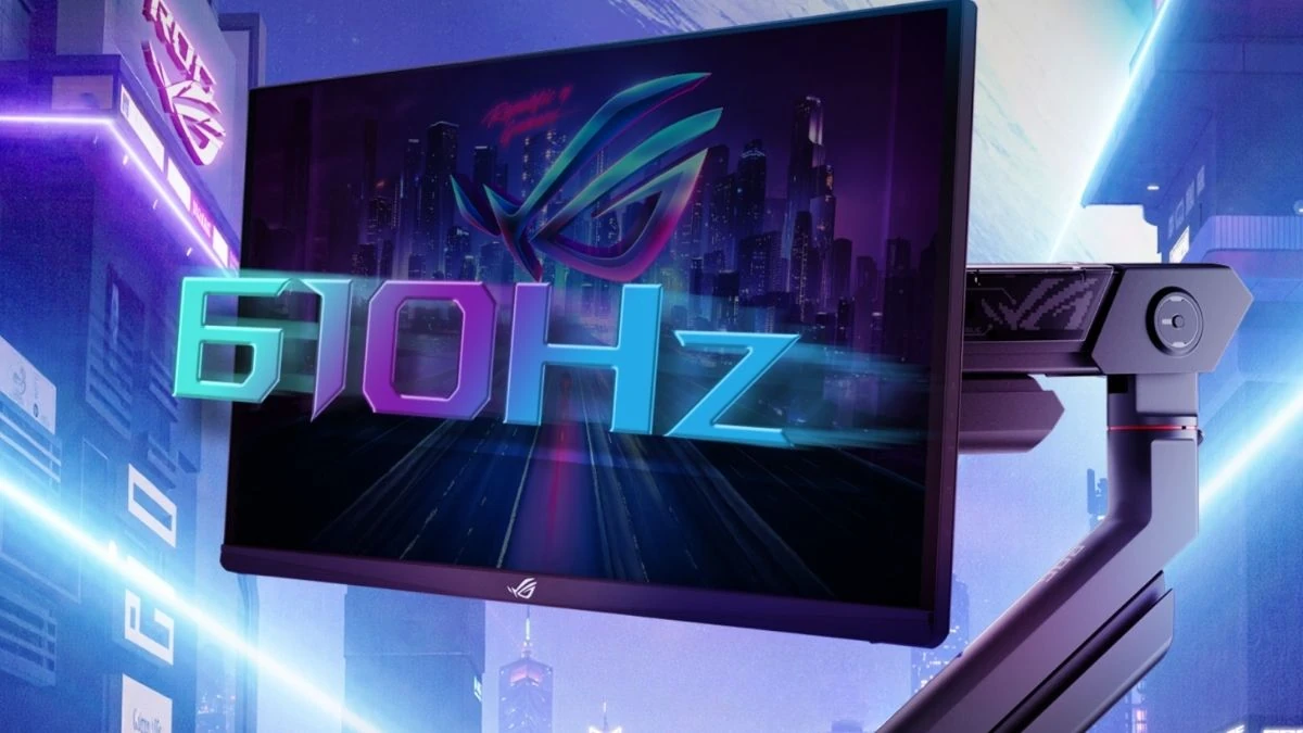 Asus ROG XG248Q5G-P: 610 Hz ile Oyun Dünyasında Yeni Bir Rekor